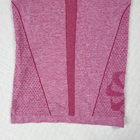 Nike Dri-Fit Racerback Marled Red Pink Athletic Wicking Running Gym Tank Top XS - Picture 3 of 11